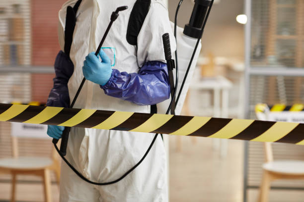 Professional Blood Cleanup technician working in Whitesburg, GA